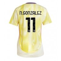 Maglie da calcio Juventus Nicolas Gonzalez #11 Seconda Maglia Femminile 2024-25 Manica Corta